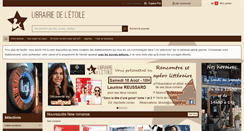 Desktop Screenshot of librairie-etoile-cavaillon.com